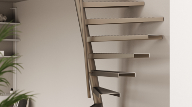 Escaliers en Spirale Ouverte Installation 1m2™ par EeStairs